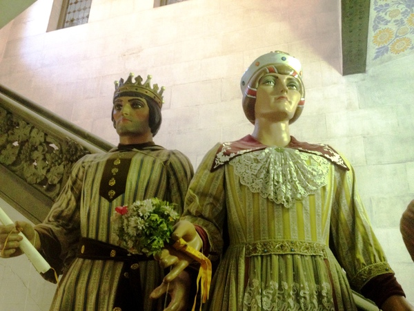 The Gegants of Sants, an interesting and fun tradition of all the districts in Barcelona