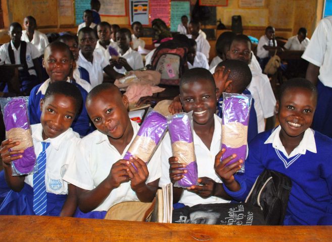 Menstrual hygiene management program in Uganda Just a Drop