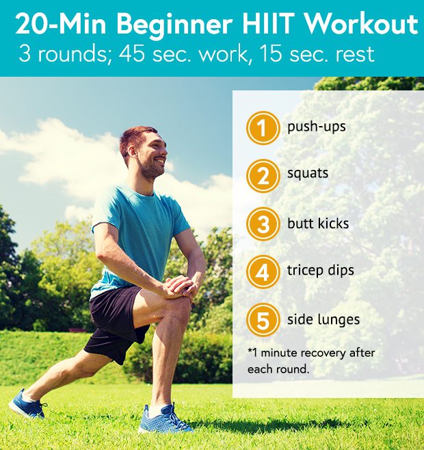 20-minute HIIT workout